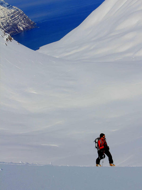 Voyage ski de randonnée en Islande