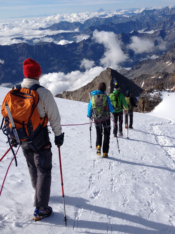 Randonnée glaciaire