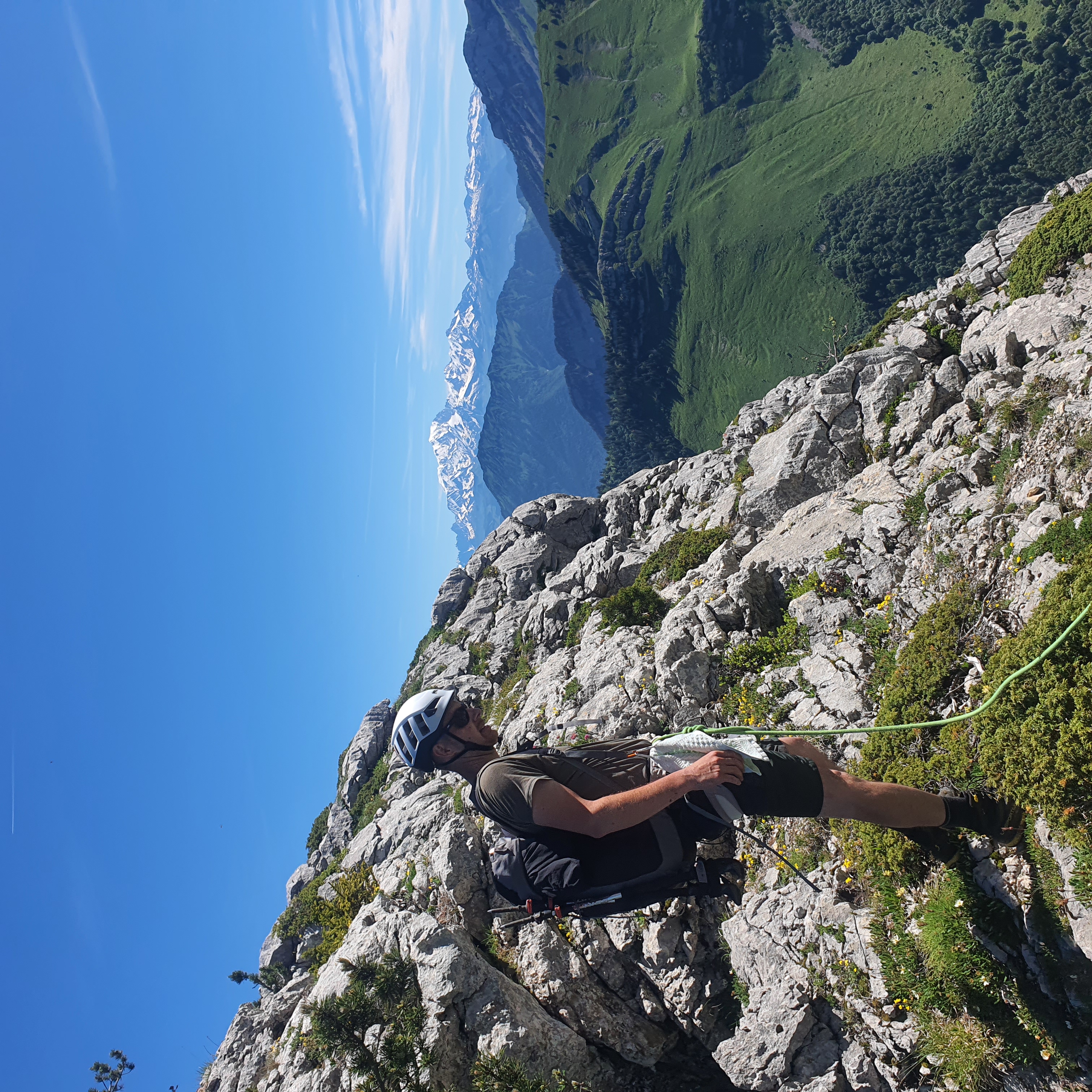 Topo traversée Dent de Pleuven Trélod Bauges